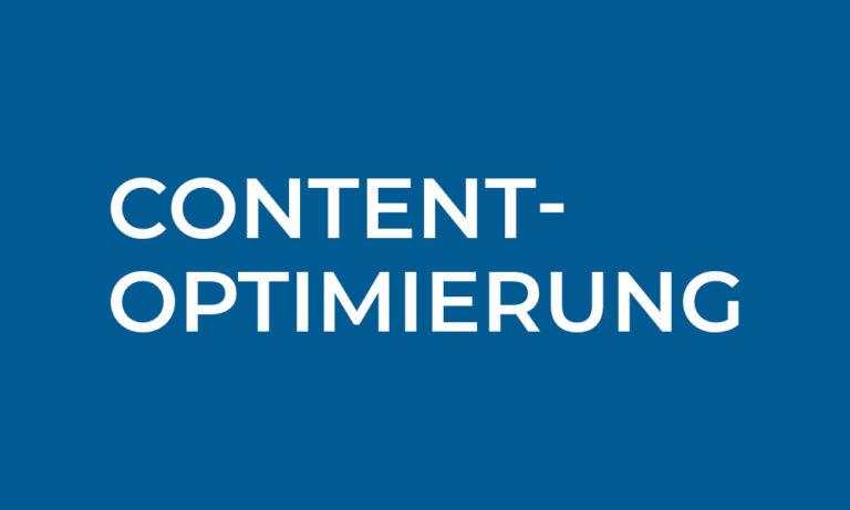 Content-Optimierung